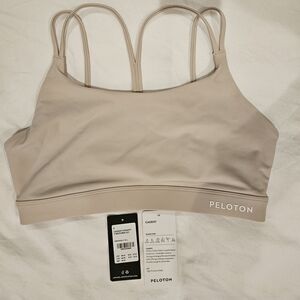 Peloton Women's Beige Sports Bra